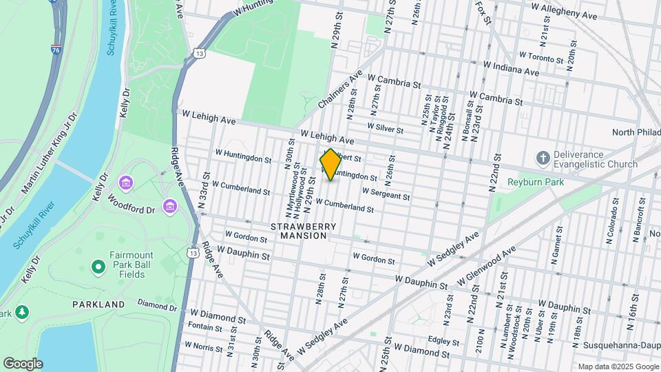 2539 N Newkirk St Map and Location Details