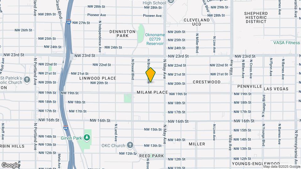 2935 NW 20th St Map and Location Details