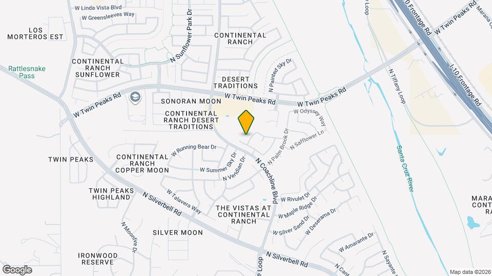 9091 N Veridian Dr Map and Location Details