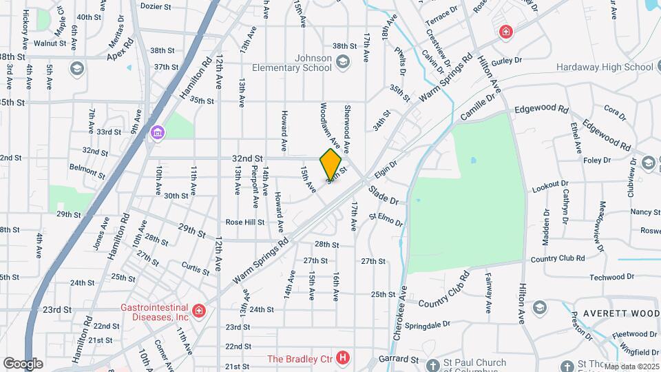 1522 30th St Map and Location Details