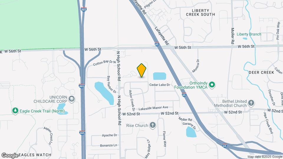 6104 Lake Freeman Dr Map and Location Details