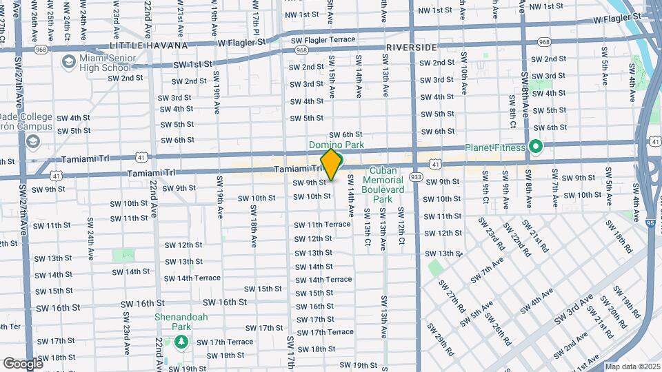 1500 SW 9th St Mapa y Detalles de la Ubicación