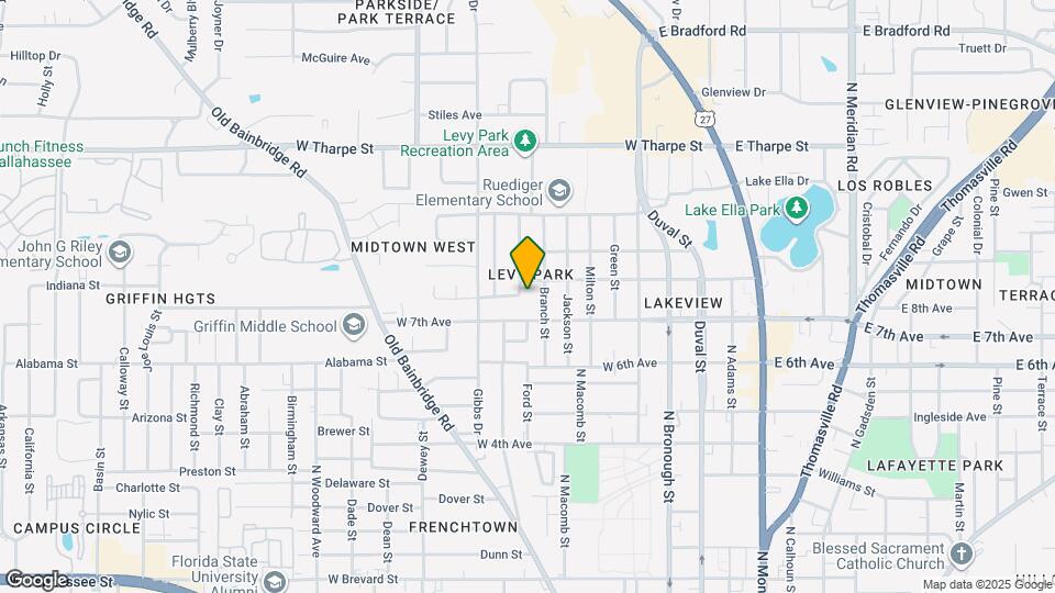 1501 Proctor St Map and Location Details