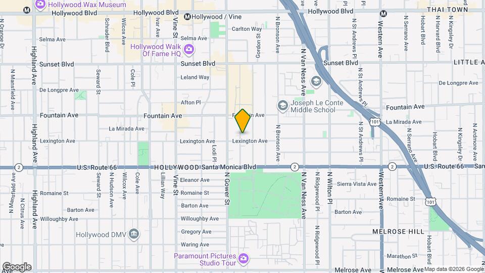 1206 Beachwood Dr Map and Location Details