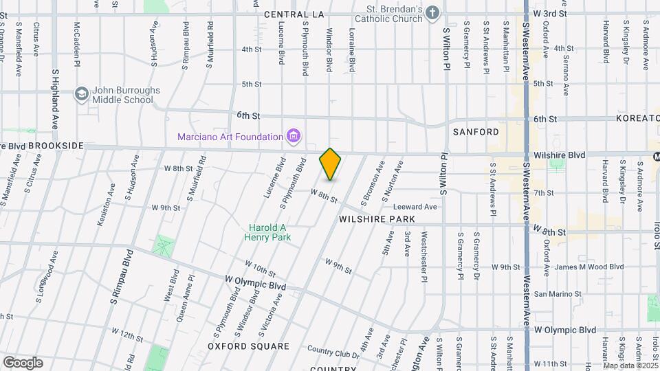 725 Lorraine Blvd Map and Location Details