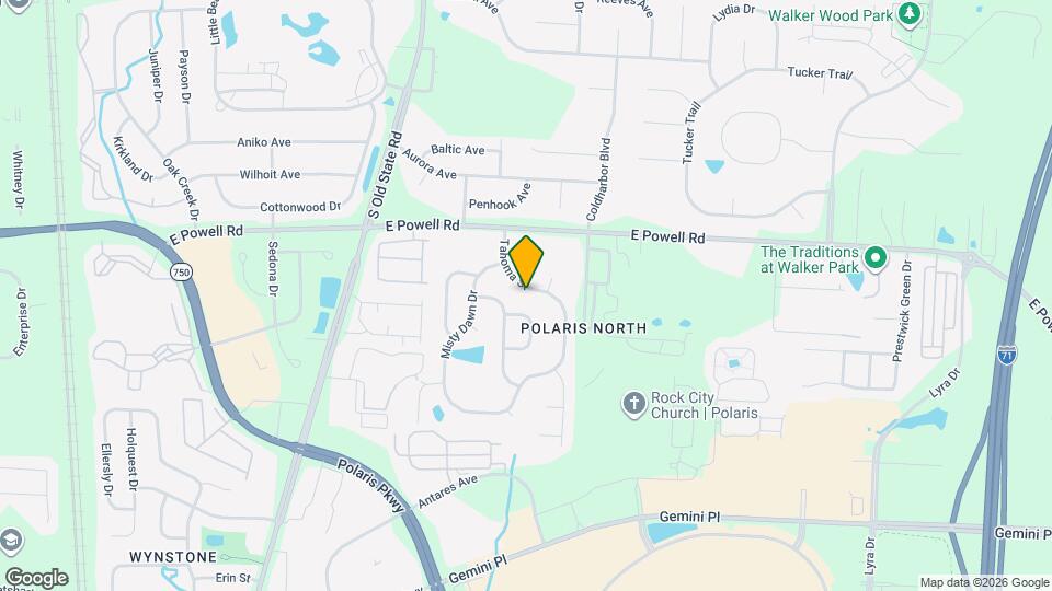 9235 Tahoma St Map and Location Details