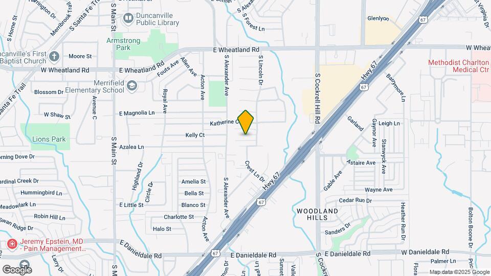 614 Taylor Ct Map and Location Details