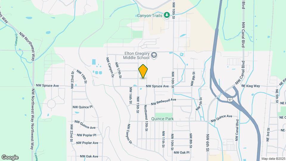 1432 NW Spruce Ct Map and Location Details