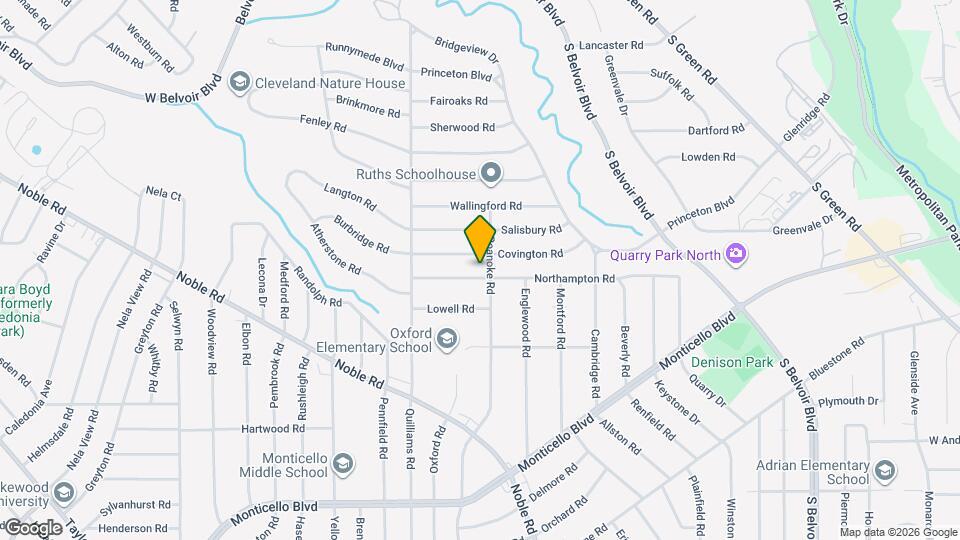 3807 Northampton Rd Map and Location Details