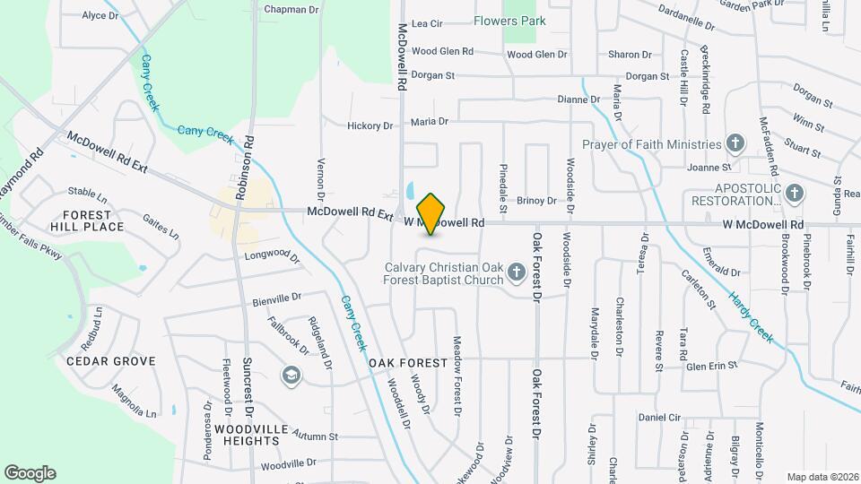 1652 Kentwood Dr Map and Location Details