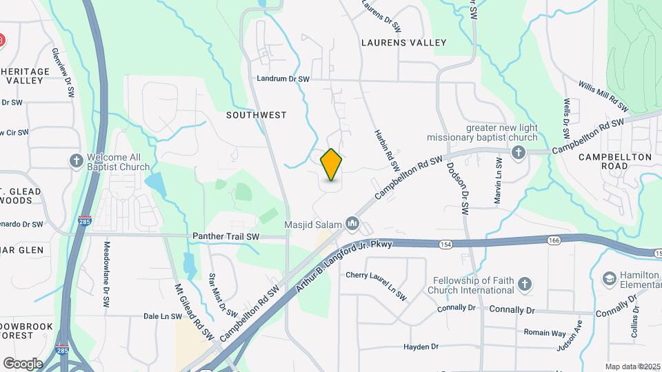 2909 Campbellton Rd SW, Unit 5A Mapa y Detalles de la Ubicación