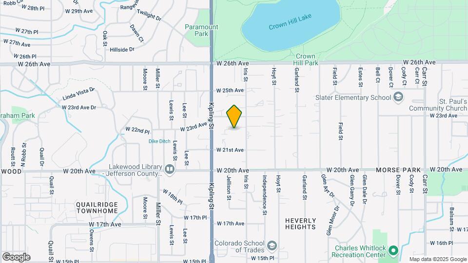 9852 W 22nd Pl, Unit 9852 Map and Location Details
