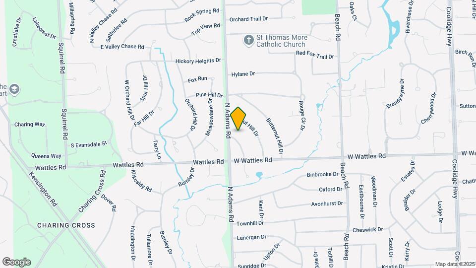4096 Chestnut Hill Dr Map and Location Details