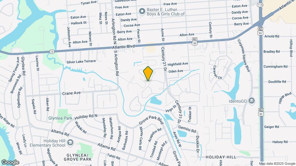 402 Aralia Ln Map and Location Details