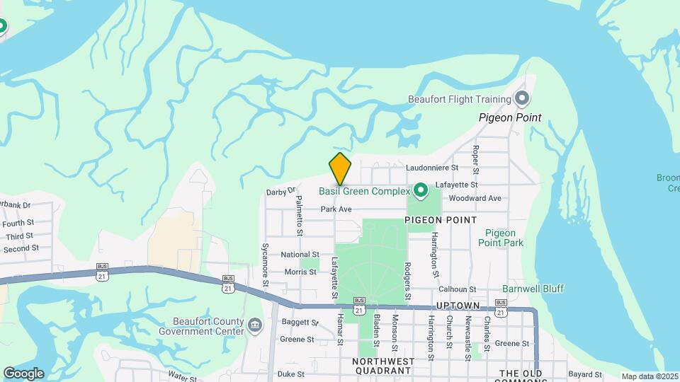 1716 Lafayette St Map and Location Details