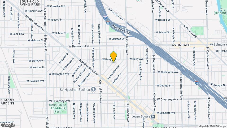 3079 N Elbridge Ave Map and Location Details