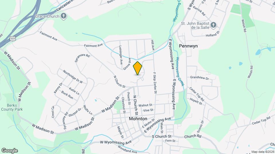 516 Maplewood Ave Map and Location Details