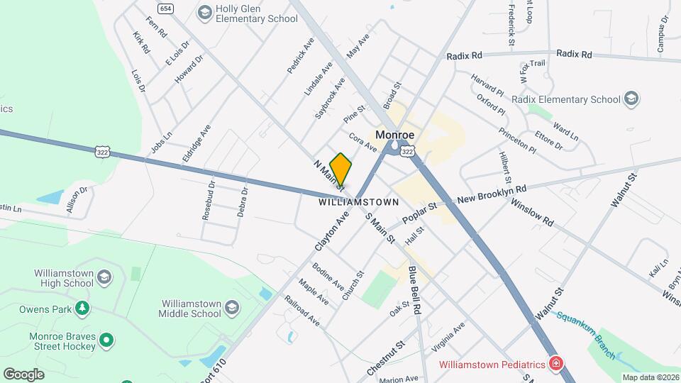 27 N Main St Map and Location Details