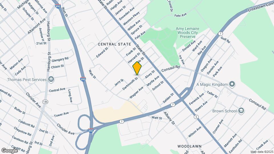 1824 Albany St Map and Location Details