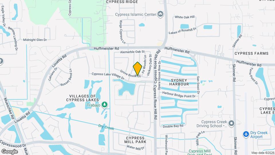 18315 Grove Brook Ln Map and Location Details