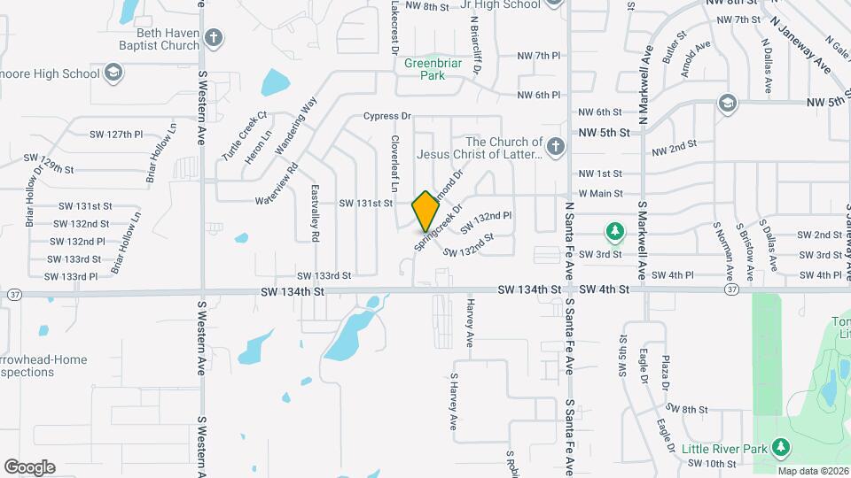 13324 Springcreek Dr Map and Location Details