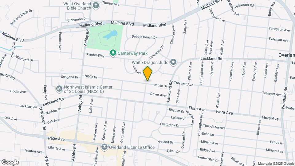 10117 Niblic Dr Map and Location Details