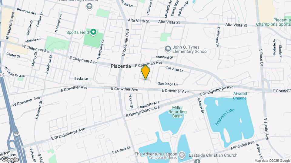 306 Dolores Cir Map and Location Details