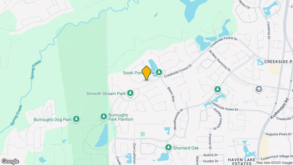 86 S Waterbridge Dr Map and Location Details