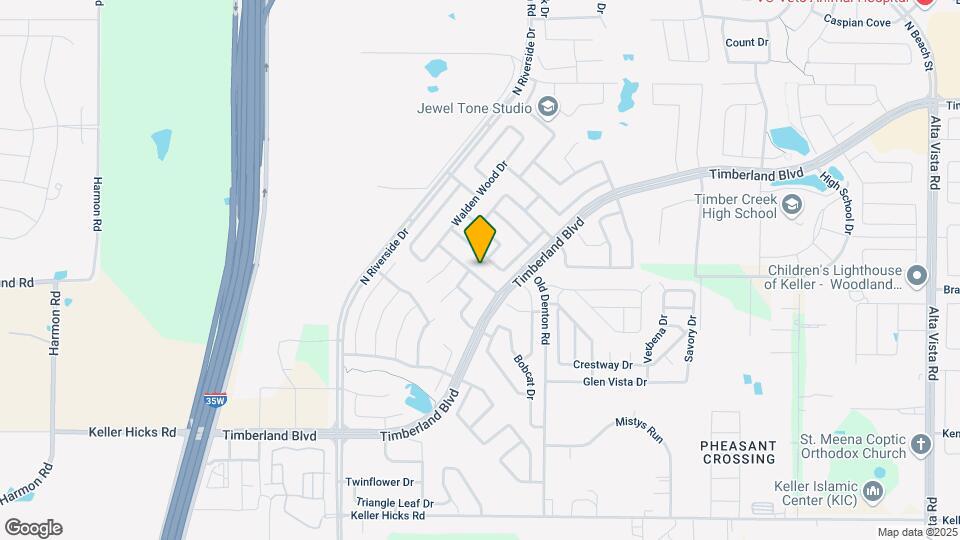 2709 Mountain Lion Dr Map and Location Details
