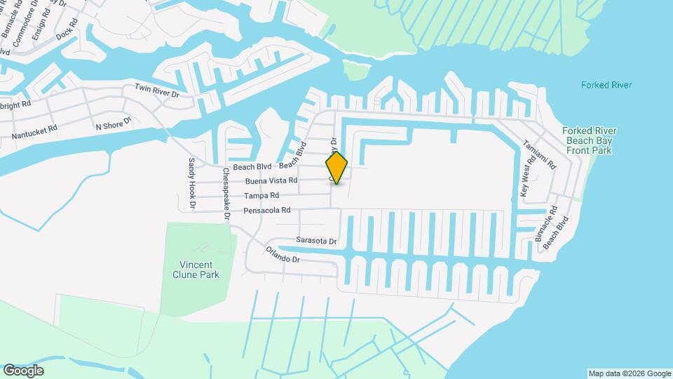 1141 Cape May Dr Map and Location Details