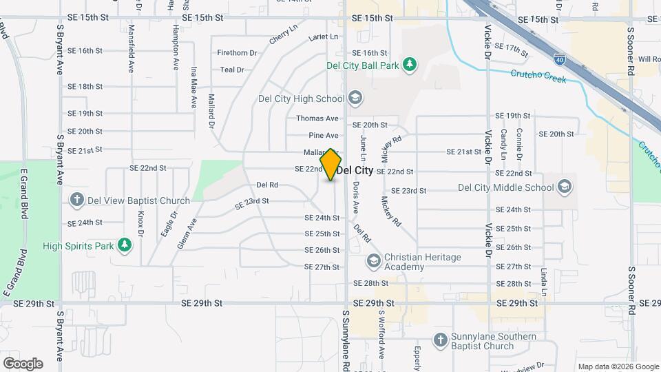 2321 McCracken Dr Map and Location Details