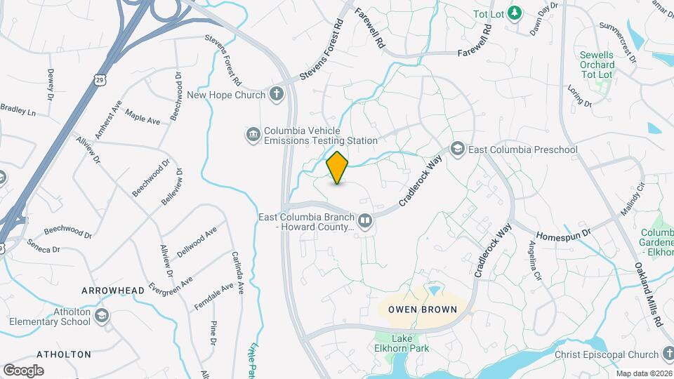 6510 Overheart Ln Map and Location Details