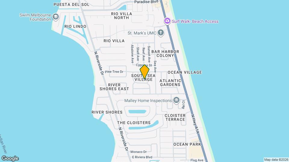 2076 Abalone Ave Map and Location Details