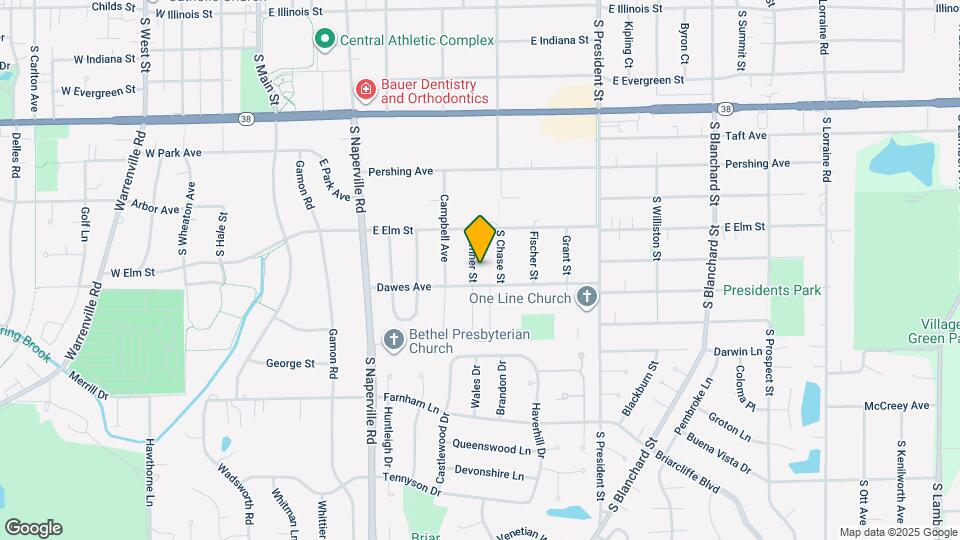 1207 S Sumner St Map and Location Details