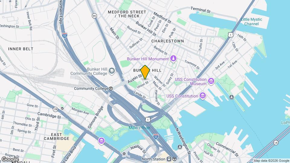 26 Union St, Unit 2 Mapa y Detalles de la Ubicación