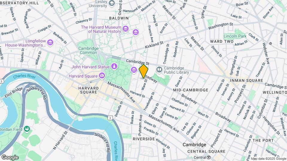 Harvard University Housing Map and Location Details