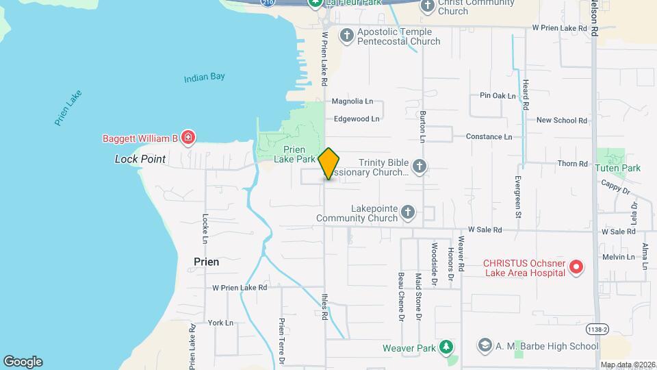 Henderson Bayou Place Mapa y Detalles de la Ubicación