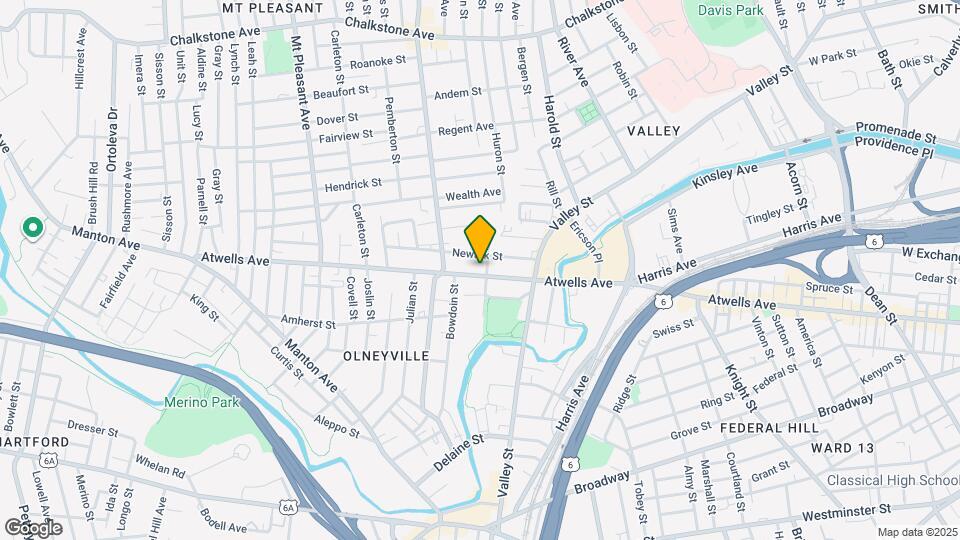 751 Atwells Ave Map and Location Details