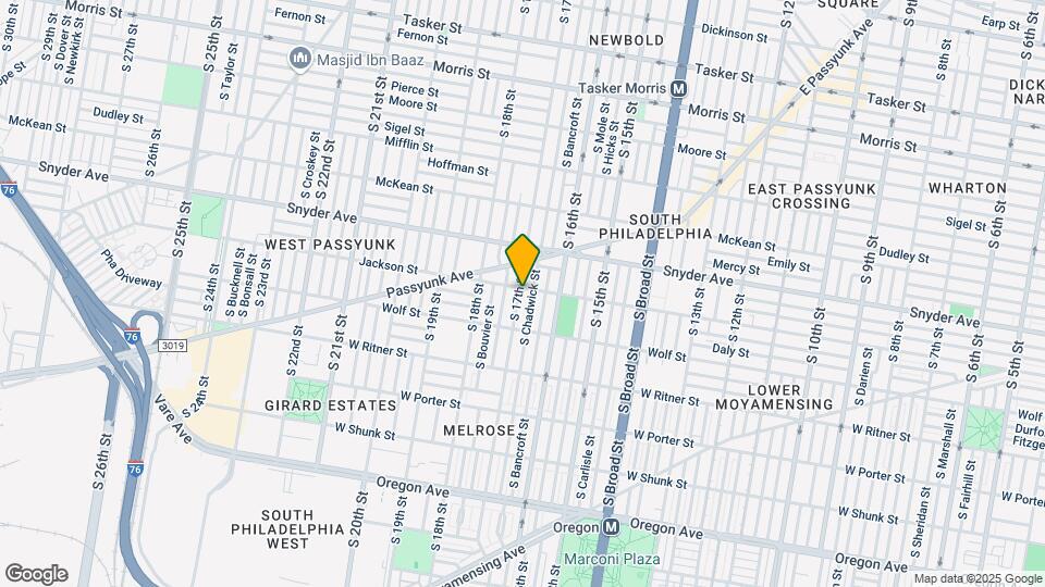 1640 Jackson St Map and Location Details