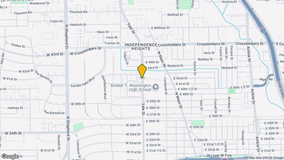 4117 Yale St Map and Location Details