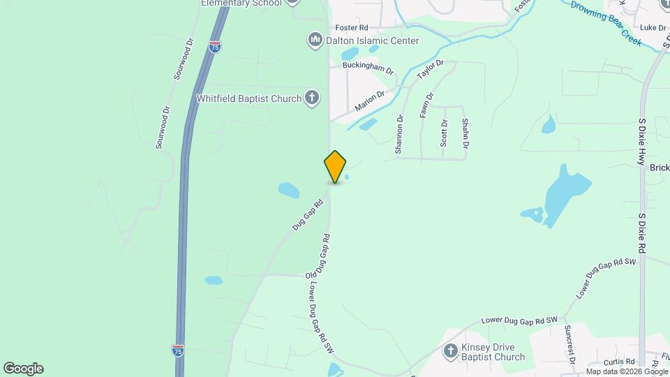 2311 Dug Gap Rd Mapa y Detalles de la Ubicación