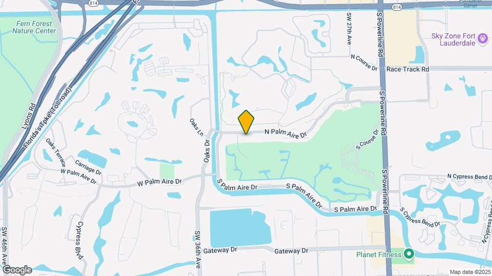 3150 N Palm Aire Dr Map and Location Details