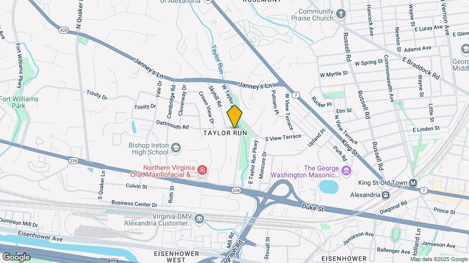 2702 Dartmouth Rd Map and Location Details