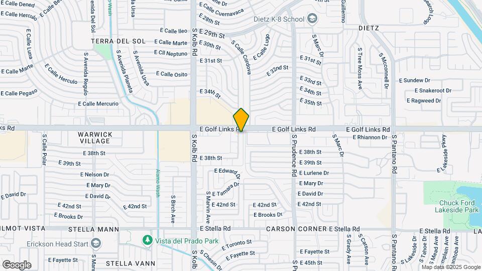 2621 S Calle Yucatan Map and Location Details