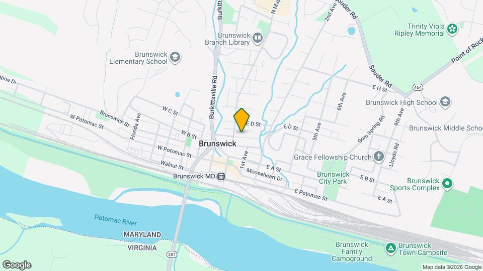 13 E C St Map and Location Details