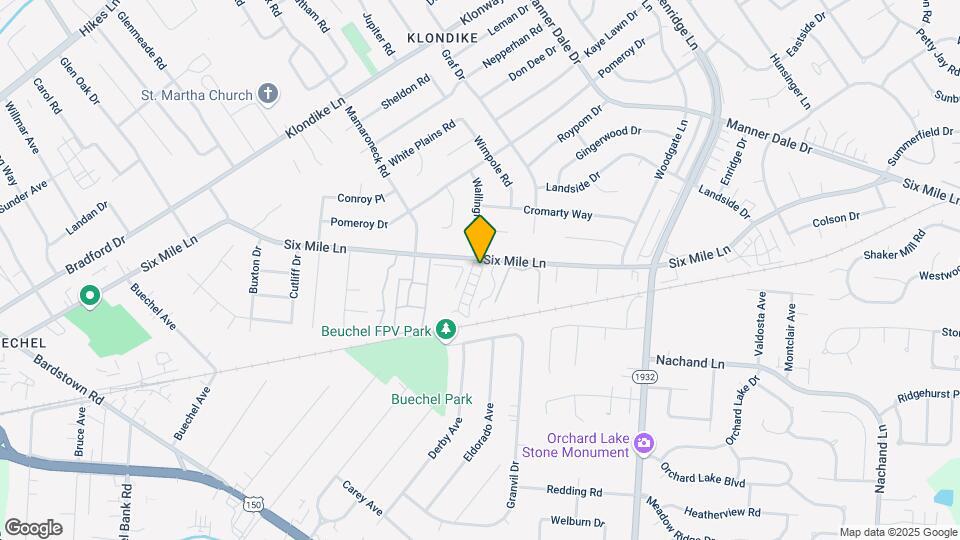 4203 Wallingford Ln Mapa y Detalles de la Ubicación