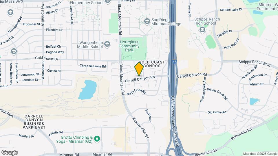 9522 Carroll Canyon Rd Mapa y Detalles de la Ubicación