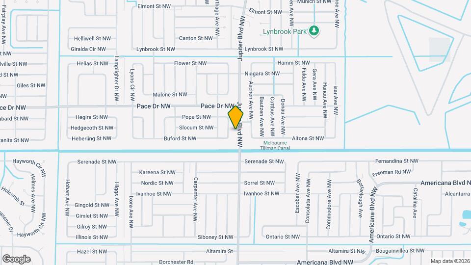 1140 Jupiter Blvd NW Map and Location Details