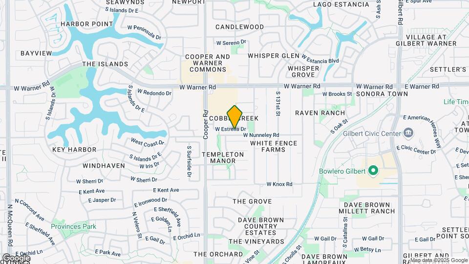 695 W Estrella Dr Map and Location Details