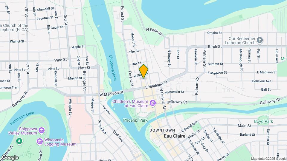 421 Hobart St Map and Location Details